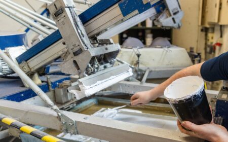 Custom t-shirt printing using Screen Printing