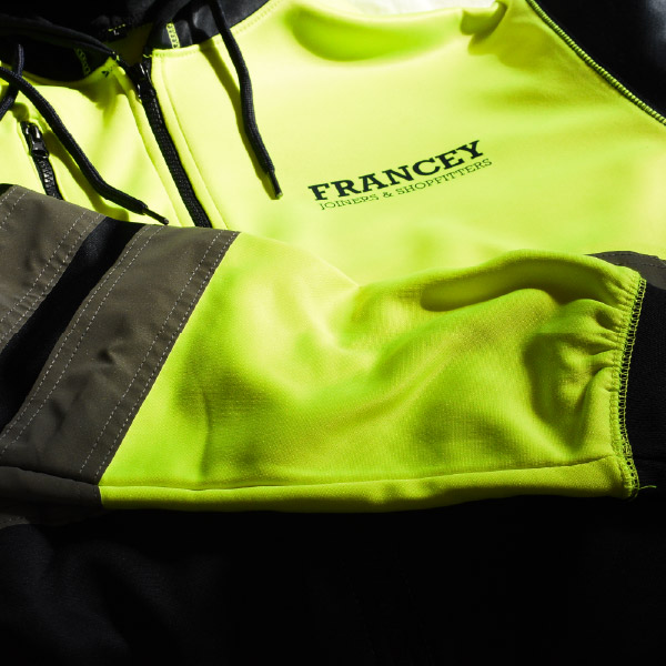 branded garments for work